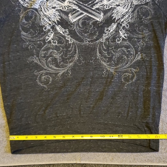 Long Sleeve Top with Pistol Print - Picture 12 of 13